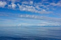 A view of mountains of the Wrangell National Park outside of Hubbard Glacier Alaska from a cruise ship Royalty Free Stock Photo