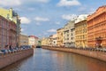 View of the Moyka river, St. Petersburg