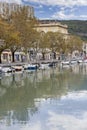 View of Mrtvi Kanal, old riverbed of Rjecine, Rijeka, Croatia