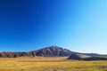 View of Mt. Eboshi-dake at Autumn in Aso Royalty Free Stock Photo