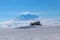 View of Mt. Erebus in Antarctica Royalty Free Stock Photo