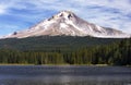 View of Mt Hood from the Lake Royalty Free Stock Photo