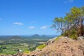 View from Mt Ngungun Sunshine Coast Royalty Free Stock Photo