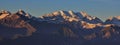 View from Mt Niederhorn, Switzerland Royalty Free Stock Photo