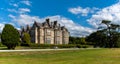 View of the Muckross manor house in Killarney National Park in County Kerry of western Ireland Royalty Free Stock Photo