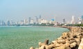 View of Mumbai from Marine Drive. India