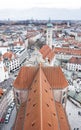 View of Munich city center. Munchen, Germany