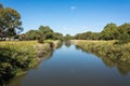 Murrumbidgee River at Narrandera, New South Wales, Australia Royalty Free Stock Photo