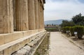 View of The Museum of Ancient Agora From the Temple of Hephaestus Royalty Free Stock Photo