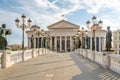 View at the museum of archeology Royalty Free Stock Photo