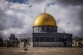View of the Muslim mosque Al-Aqsa