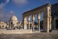 View of the Muslim mosque Al-Aqsa