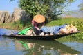 View of Myanmar Inle Lake