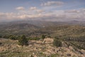 View of Mycenae ruins, Greece Royalty Free Stock Photo