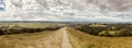 Hike to Glastonbury Tor Royalty Free Stock Photo