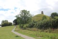 Hike to Glastonbury Tor Royalty Free Stock Photo