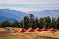 This is the view from Nag Tibba base camp.