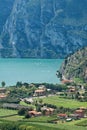 View from Nago village on lake Garda, Italy Royalty Free Stock Photo