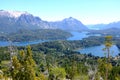View on Nahuel Huapi national park and Lake - Argentina Royalty Free Stock Photo