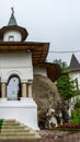 View of Namaiesti Monastery, built in stone - Arges County Royalty Free Stock Photo