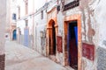 Narrow Alley in Essauira Morocco