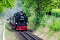 A view of the narrow-gauge railway Rasender Roland