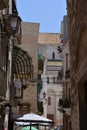 Bari, Apulia, Italy. The medieval old town and medieval church