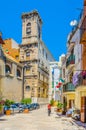 View of a narrow street in the Italian city Bari...IMAGE