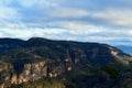 A view of Narrowneck in the Blue Mountains Royalty Free Stock Photo