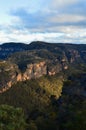 A view of Narrowneck in the Blue Mountains Royalty Free Stock Photo