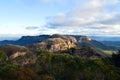 A view of Narrowneck in the Blue Mountains Royalty Free Stock Photo