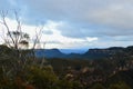 A view of Narrowneck in the Blue Mountains Royalty Free Stock Photo