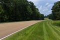 View of the Natchez Trace Parkway in the State of Mississippi, USA Royalty Free Stock Photo