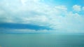 Approaching thundery front over the Black Sea Royalty Free Stock Photo