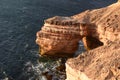 View of Natural Bridge. Coastal cliffs. Kalbarri National Park. Western Australia. Australia Royalty Free Stock Photo