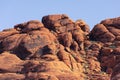 View of nature in Red Rock Canyon in Nevada, USA Royalty Free Stock Photo