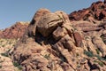 View of nature in Red Rock Canyon in Nevada, USA Royalty Free Stock Photo