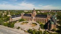 View of the Naturhistoriska Riksmuseet located in Stockholm, Sweden Royalty Free Stock Photo