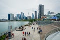 View of Navy Pier and the skyline of Chicago, Illinois