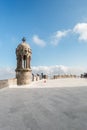 View near cathedral in Barcelona Spain Royalty Free Stock Photo