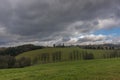 View near Horni Studenky village in Zabreh area