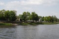View of the Neman river. Birtonas, Lithuania
