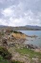 Bitlis, Turkey - 21 May 2011: View of Nemrut crater lake, Tatvan. Beautiful blue mountain lake. Royalty Free Stock Photo