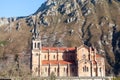 Basilica of Santa Maria, Covadonga, Picos de Europa, Asturias, Spain Royalty Free Stock Photo