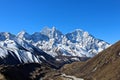 View of Nepali Himalayas