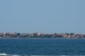 Black Sea view in july, in Sunny Beach resort.