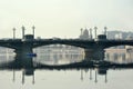 View of the Neva and Blagoveshchensky bridge