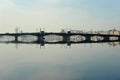 View of the Neva and Blagoveshchensky bridge