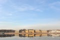 View of the Neva and the Menshikov Palace in St. Petersburg,