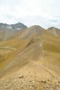 View of the Nevado de Toluca, inactive volcano of Mexico